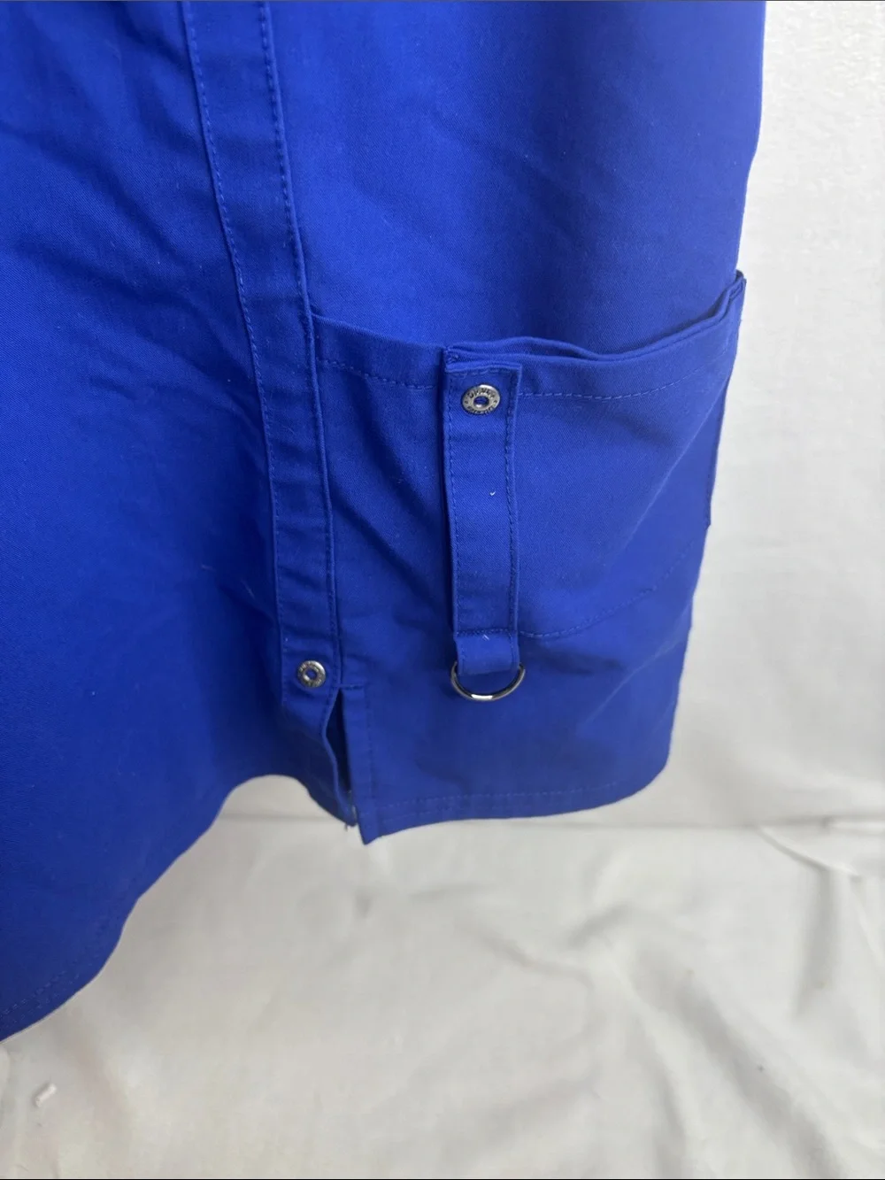 Dickies Bright Blue V-Neck Scrub Top